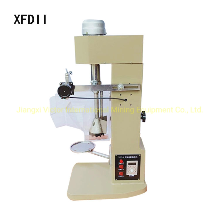 Xfdiii 1.5L Lab Scale Mini Small Froth Flotation Cell Machine for Gold Copper Silver Lead Zinc Fluorite Lithium Nickel Ore
