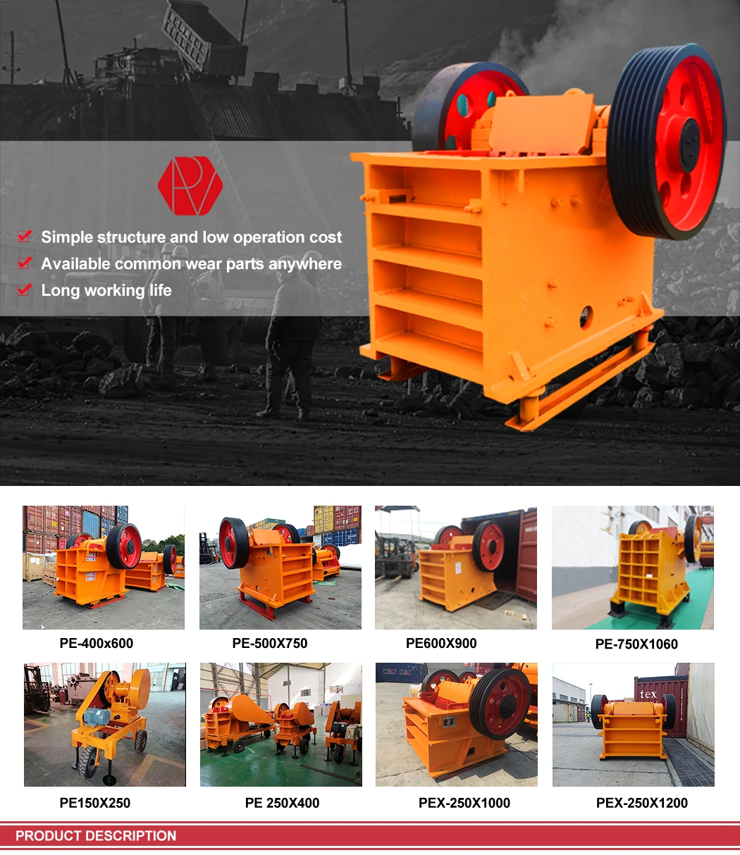 China Cheap Lab Jaw Crusher Manufacturers with Eccentric Shaft