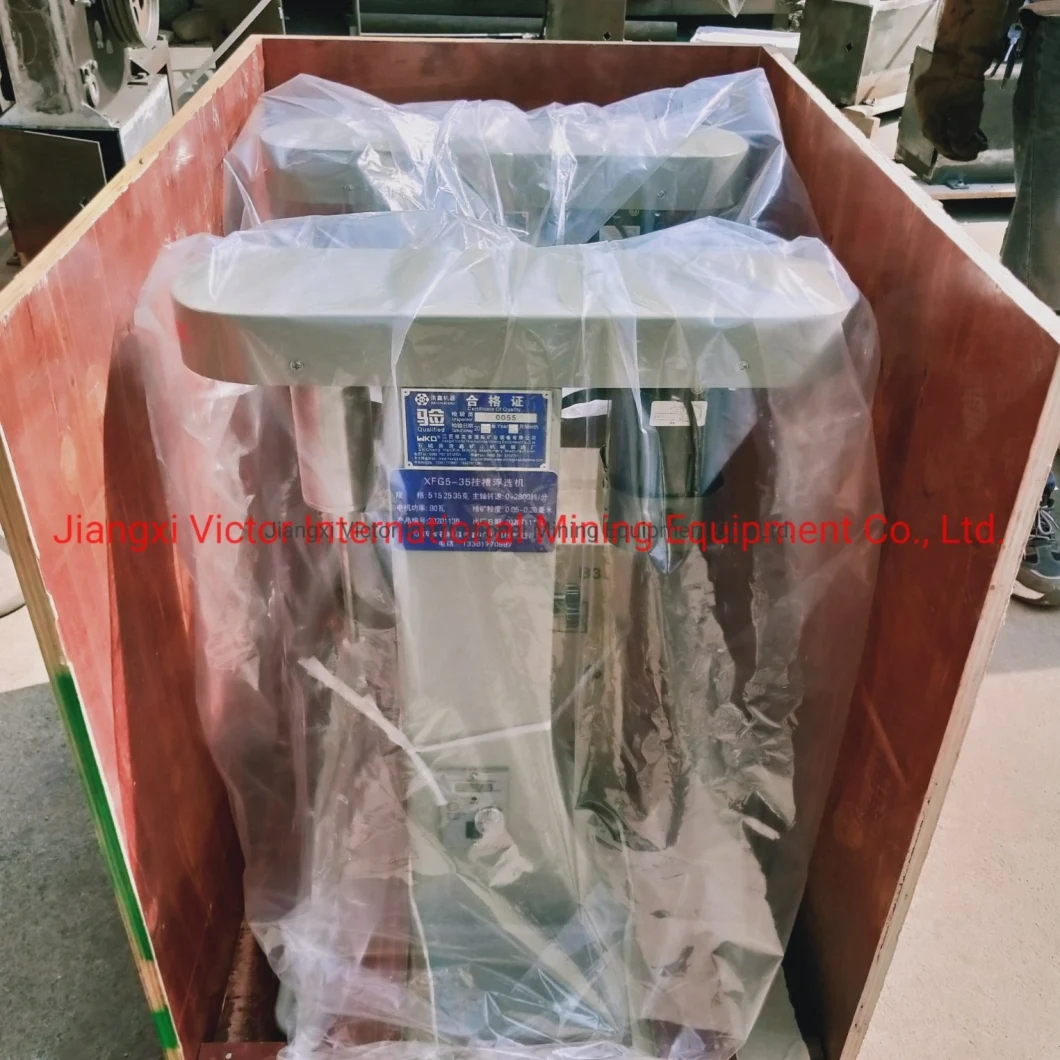Xfg-35 Chemical Mineral Flotation 5-100 Ml Small Flotation Machine for Laboratory