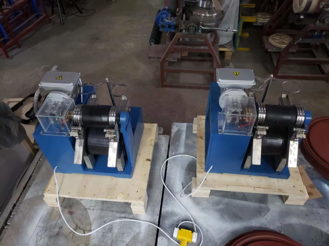 Laboratory Roll Dry Magnetic Separator high Intensity Adjustable Dry Magnetic Separator