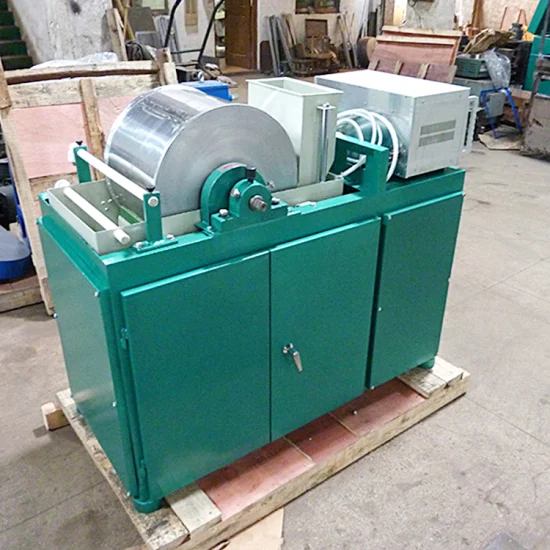 Small Wet Low-Intensity Crs400X300 Laboratory Magnetic Separator for Iron