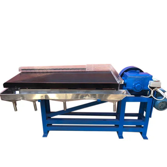 Small Mini Lab Type Mineral Gravity Processing Equipment Gold 6s Shaking Table