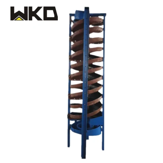 Wkd Mini Lab Gold Mineral Machine Spiral Gold Concentrator for Gold Mining Equipment