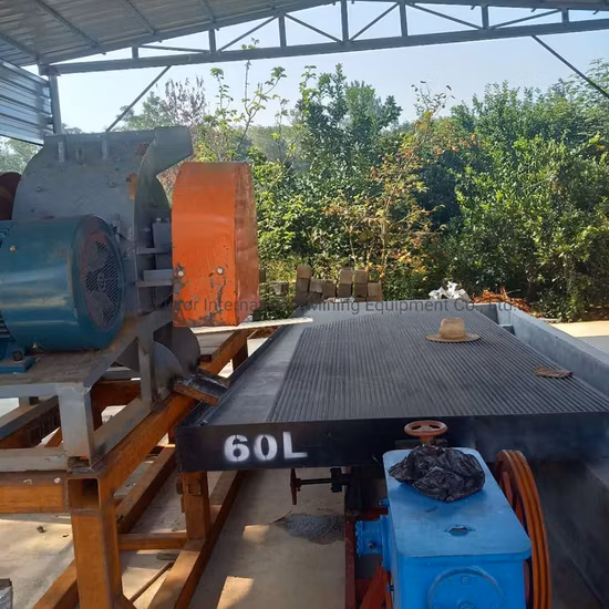Ly1100 Ly0.5m2 Lyn1100*500 Laboratory Small Mini Wilfley Shaking Table for Gravity Separation