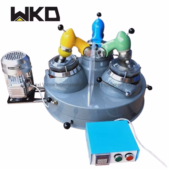 Automatic Impalpable Powder Laboratory Agate Pestle Grinder for Chemical Sample